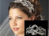Wedding Hairstyles Art Deco Art Deco Bon Bon Swirl Wedding Headband Bd085 £275 00