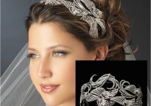 Wedding Hairstyles Art Deco Art Deco Bon Bon Swirl Wedding Headband Bd085 £275 00