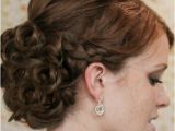 Wedding Hairstyles Braids Curls Wedding Hair with Braids and Curls