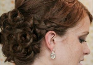 Wedding Hairstyles Braids Curls Wedding Hair with Braids and Curls