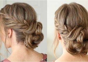 Wedding Hairstyles Buns Videos Fishtail French Braid Double Bun Hair