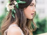 Wedding Hairstyles Down to One Side 15 Beautiful and Adorable Half Up Half Down Wedding Hairstyles Ideas
