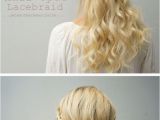 Wedding Hairstyles Down Tutorial Half Updo Lace Braid