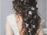 Wedding Hairstyles Etsy Wedding Boho 2019 Flowers Hair Vine Rustic Bridal Hair Crystal Vine