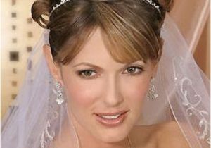 Wedding Hairstyles for Curly Hair with Veil Bridal Hairstyles with Veil