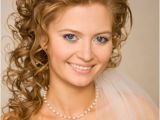 Wedding Hairstyles for Curly Hair with Veil Long Wedding Hairstyles with Veils and Tiaras Knot for Life