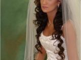 Wedding Hairstyles for Curly Hair with Veil New Long Curly Wedding Hairstyles with Veil