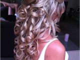 Wedding Hairstyles for Long Curly Hair Half Up Half Down 20 Prom Hairstyle Ideas