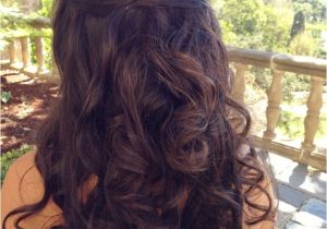 Wedding Hairstyles for Long Curly Hair Half Up Half Down Cute Prom Hairstyles Half Up Half Down for Long Hair