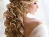 Wedding Hairstyles for Long Hair Down Pinterest Wedding Hairstyles Blonde Half Up Wedding Dress
