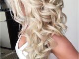 Wedding Hairstyles for Long Hair Down with Flowers 42 Half Up Half Down Wedding Hairstyles Ideas Wedding
