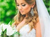 Wedding Hairstyles for Long Hair Half Up with Veil 37 Half Up Half Down Wedding Hairstyles Anyone Would Love