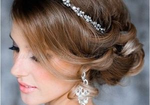 Wedding Hairstyles for Long Hair with Headband Low Bun Wedding Hairstyles Chignon with Headband