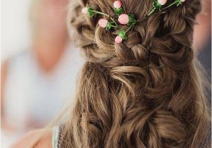 Wedding Hairstyles for Long Straight Hair Half Up 19 Bridesmaid Hairstyle Designs Ideas
