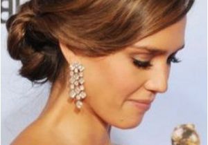 Wedding Hairstyles for Oval Faces 9 Staff Favorite Jessica Alba Updos Elegant Messy