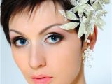 Wedding Hairstyles for Pixie Cuts Short Wedding Hair Ideas