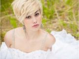 Wedding Hairstyles for Short Blonde Hair 10 Super Short Bridal Hairstyles