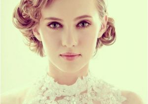 Wedding Hairstyles for Short Hair with Bangs 10 Pretty Wedding Updos for Short Hair Popular Haircuts