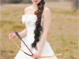 Wedding Hairstyles Games Absolutely Beautiful Bridal Hair Hunger Games Katniss