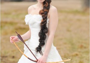Wedding Hairstyles Games Absolutely Beautiful Bridal Hair Hunger Games Katniss