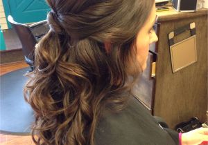 Wedding Hairstyles Half Up Half Down with Curls Half Up Half Down Curly Prom Hairstyles Fresh Bridesmaid Hairstyles