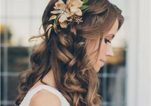 Wedding Hairstyles Half Up Half Down with Flower 15 Gorgeous Half Up Half Down Hairstyles for Your Wedding