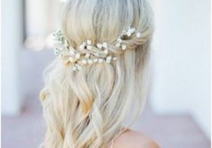 Wedding Hairstyles Half Up with Bangs 18 Trending Wedding Hairstyles with Flowers