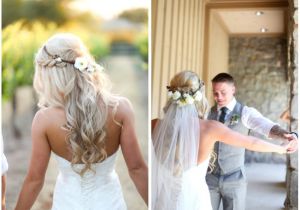 Wedding Hairstyles Half Up with Flowers Bridal Hair Inspo Bride Guide
