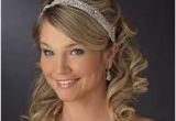 Wedding Hairstyles Half Up with Tiara and Veil 132 Best Half Updo Images