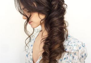 Wedding Hairstyles Long Hair to the Side Hair Inspo Beauty Inspo In 2019 Pinterest