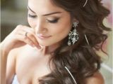 Wedding Hairstyles Long Hair to the Side Peinados De Novia Con El Pelo Suelto Ideas Boda