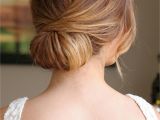 Wedding Hairstyles Low Updo Wedding Hair Low Chignon Casual Bridal Chignon soft Romantic