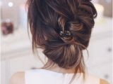 Wedding Hairstyles Messy Updos Beautiful Braided and Twisted Updo Wedding Hairstyle for Romantic