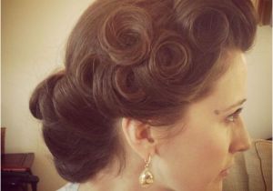 Wedding Hairstyles Pin Curls Pin Up Wedding Hairstyles Pin Curls Vintage Hairstyle