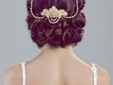 Wedding Hairstyles Princess Lucrezia Unique Bridal Headpiece Jewelry Real Freshwater Pearls