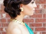 Wedding Hairstyles Princess Retro Updos for Long Hair Photo 1