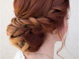 Wedding Hairstyles Red Hair Chic Twisted Updo Hairstyle This Stunning Updos Wedding Hairstyle