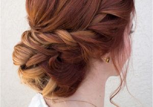 Wedding Hairstyles Red Hair Chic Twisted Updo Hairstyle This Stunning Updos Wedding Hairstyle