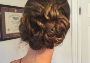 Wedding Hairstyles Updos for Guests Low Side Bun Updo for Wedding Guest or Bridesmaid Hair with Side