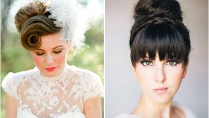 Wedding Hairstyles with A Fringe Got Bangs 5 Fringe Friendly Wedding Hairstyles