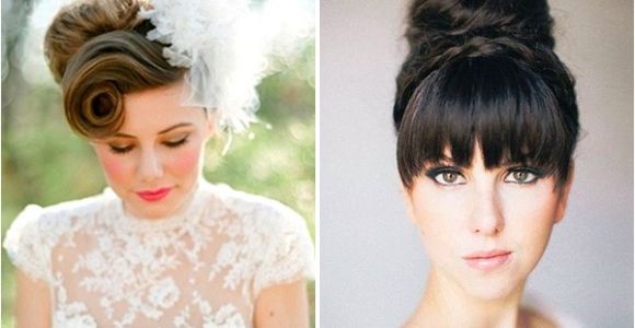 Wedding Hairstyles with A Fringe Got Bangs 5 Fringe Friendly Wedding Hairstyles