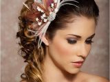 Wedding Hairstyles with Hair Pieces Wedding Hairstyles Wedding Hair Pieces Peacock Feather