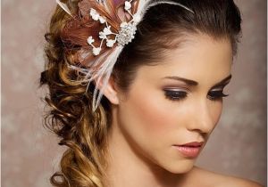 Wedding Hairstyles with Hair Pieces Wedding Hairstyles Wedding Hair Pieces Peacock Feather