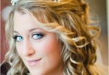 Wedding Hairstyles with Headband and Curls Curly Hairstyles for Wedding