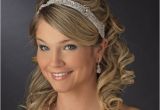 Wedding Hairstyles with Headband and Curls Long Wedding Hairstyles with Headband