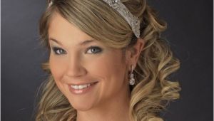 Wedding Hairstyles with Headband and Curls Long Wedding Hairstyles with Headband