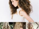 Wedding Hairstyles with Long Extensions Half Up and Half Down Curly Hair Archives Vpfashion