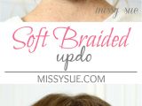 Wedding Updo Hairstyles with Braids soft Braided Updo Women S World Pinterest