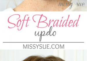 Wedding Updo Hairstyles with Braids soft Braided Updo Women S World Pinterest