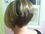 Wedged Bob Haircuts Stacked Wedge Haircut S Back View